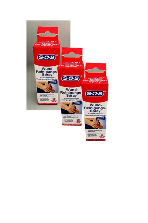 medi Yara Temizleme Spreyi- Wund-reınıgungs-spray 50mlx 3 Lü Set