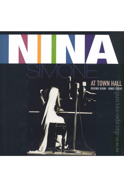 TUNA MÜZİK Plak - Nına Sımone At Town Hall