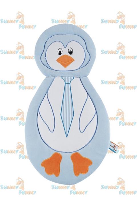 SUNNY FUNNY Penguen Mavi Altaçma Minderi