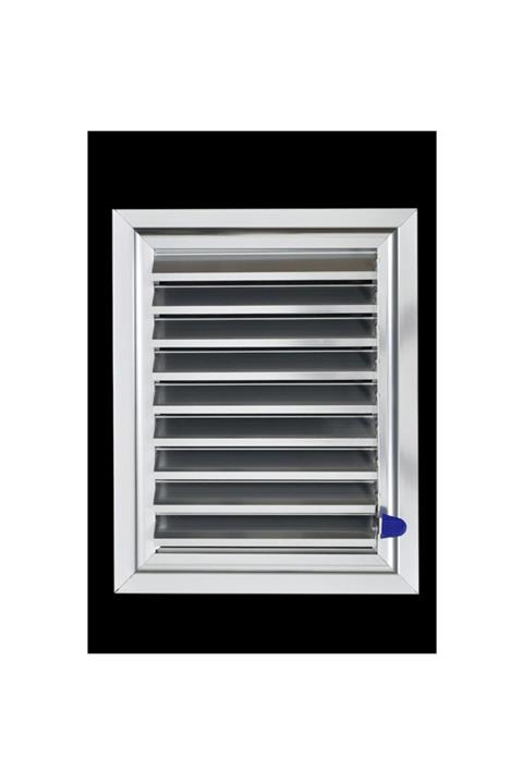 EYLÜL TASARIM 55 X 55 Alüminyum Eloksal Banyo Wc Panjur ve Menfezi