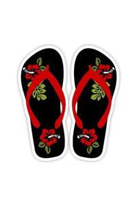 Stickker Yazlık Terlik (3 Adet)