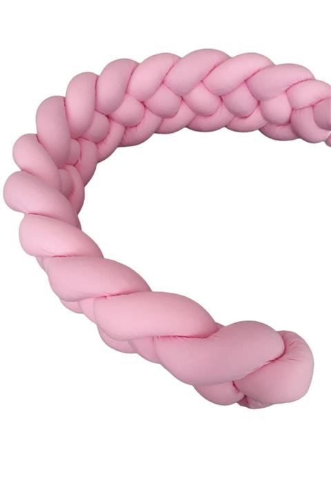 HUZURLUBEBEKLER Örgü Kenar Korumalık 440 Cm 4'lü Örgü Yastık