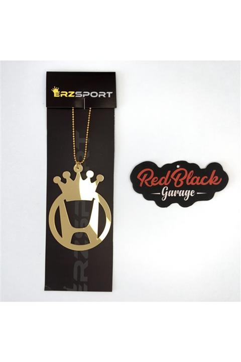 Erzline Honda Pleksi Araba Dikiz Aynası Süsü Altın