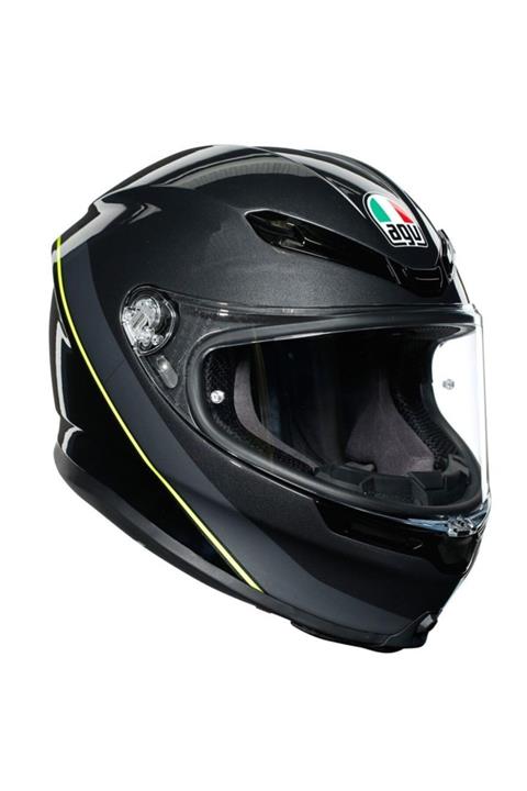 AGV K6 Multi Plk Mini Gunmetal Kapalı Kask