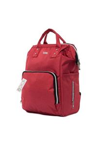 Bebex Bag-Z Organizatör Anne Bebek Bakım Sırt Çantası Scarlet Red/Kırmızı