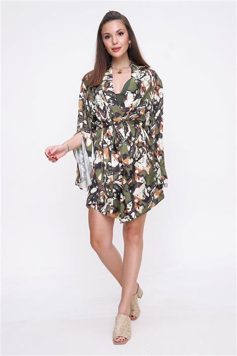 Giendi İstanbul Kadın Virent Kimono