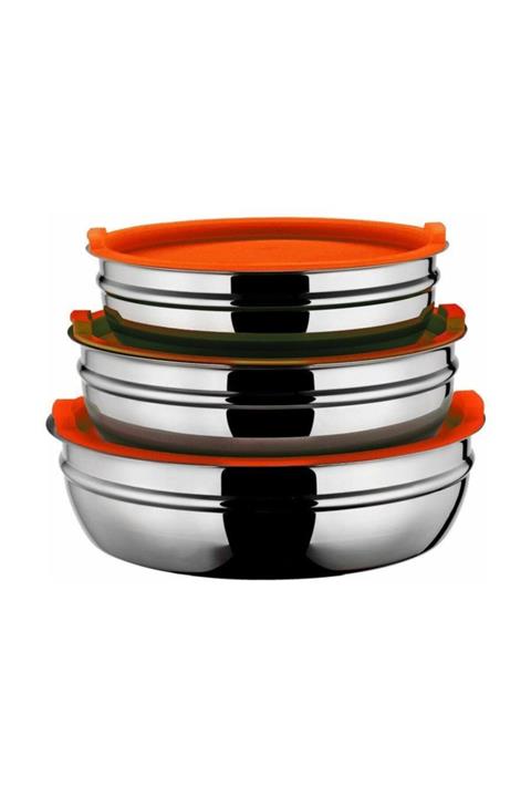 Emsan Demre 6 Parça Kombi Sahan Set Kırmızı