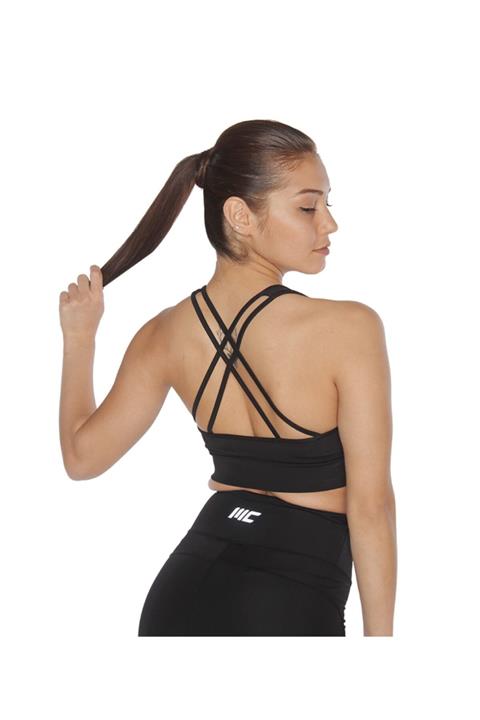 MUSCLECLOTH Elise Sporcu Sütyeni Siyah