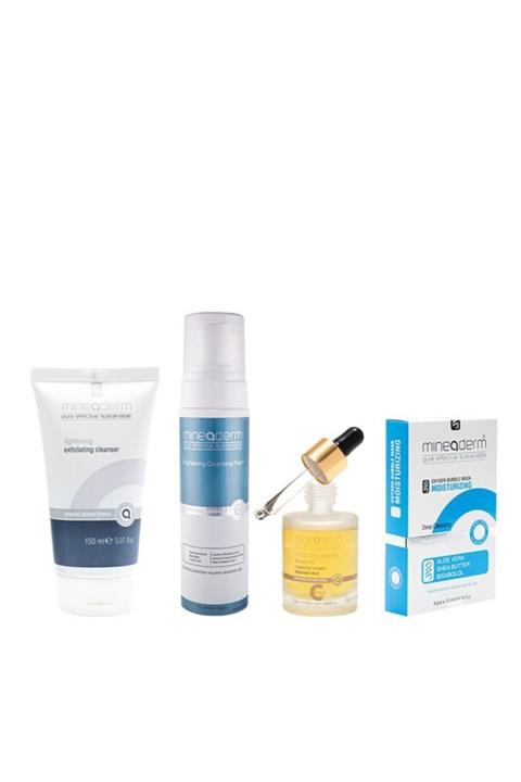 mineaderm Aydınlatıcı Cilt Bakım Seti
