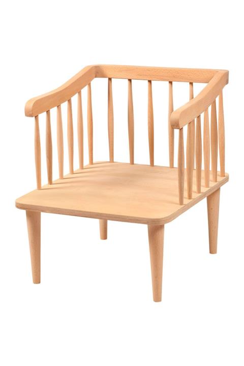 Dekor Aydın Garden Tekli Koltuk Ahşap Naturel