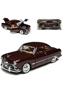 Motor Max 1949 Ford Coupe Bordo 1 / 24 Ölçek Model Araba