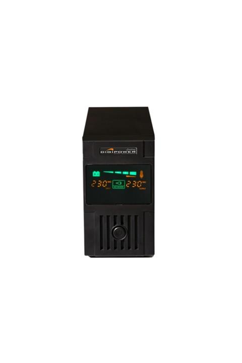 Digipower Sb600sc 600 Va Line Interaktif Ups 14 Dk 1x9 Lcd Panel