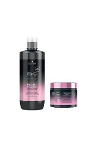 Schwarzkopf Bonacure Bc Fibre Force Şampuanı 1000ml+saç Maskesi 150ml