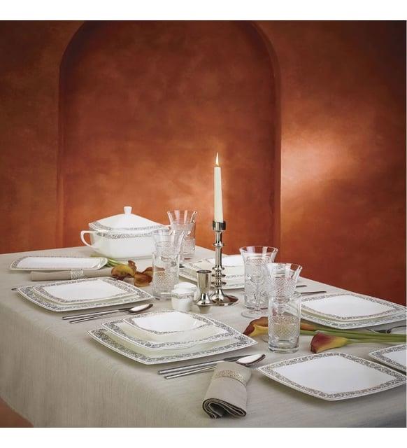 Karaca Fine Pearl Trove 62 Parça 12 Kişilik Yemek Takımı