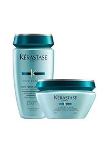 Kerastase Résistance Bain Force Architecte 250 Ml (1-2) + Force Architecte Maske 200 Ml