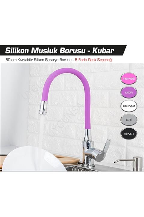 MurCell Murcell Kbr09 Kubar Kuğu Musluk Borusu - 5 Renk