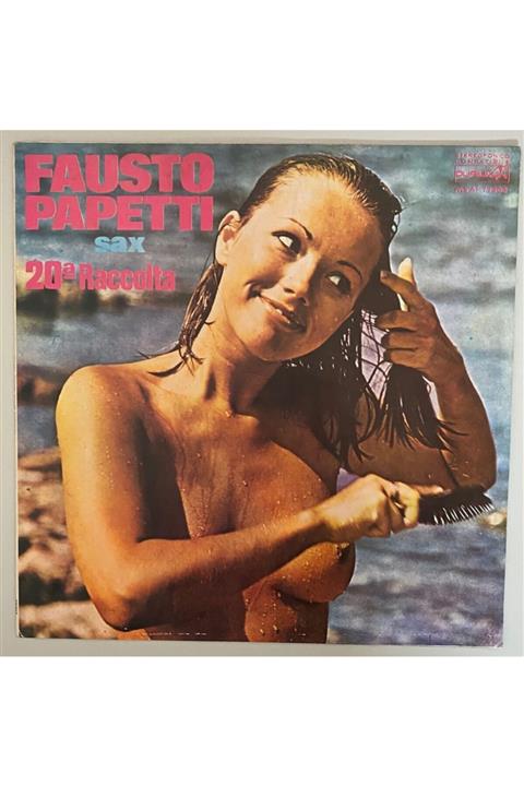 Plakevi İzmir Fausto Papetti 20a Raccolta Lp