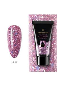 BORN Pretty Simli Pullu Parlak Poly Gel 06