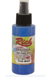 Rich Boya Spray Kumaş Boyası 60 Cc 1526 Mavi