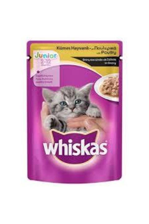 Whiskas Pouch Yavru Kedi Konservesi 100 Gr 24 Adet