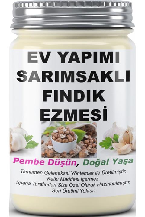 SPANA Sarımsaklı Fındık Ezmesi Ev Yapımı Katkısız 330gr