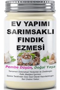 SPANA Sarımsaklı Fındık Ezmesi Ev Yapımı Katkısız 330gr