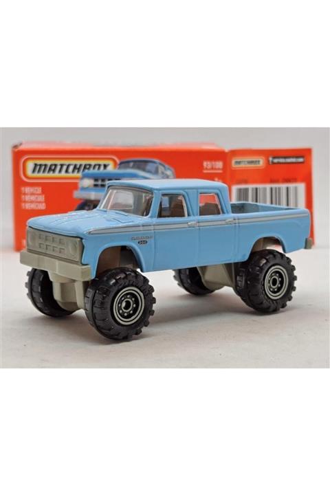 HOT WHEELS Matchbox Koleksiyon Metal Model Araba 1968 Dodge D200 Pickup