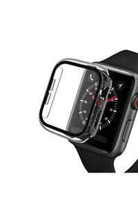 Telehome Apple Watch 3-4-5-6 Seri Şeffaf Silikon Kılıf 38 Mm Tam Koruma