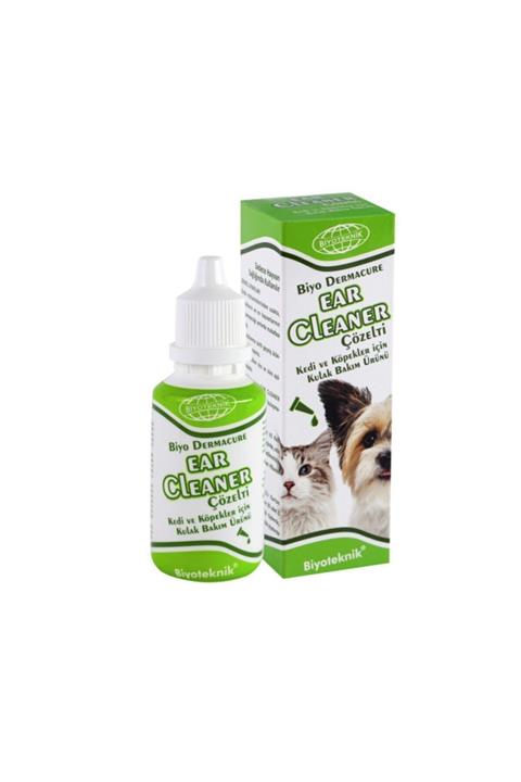 Biyoteknik Biyo-dermacure Ear Cleaner Kedi Ve Köpekler Için Kulak Bakım Ürünü 50 Ml