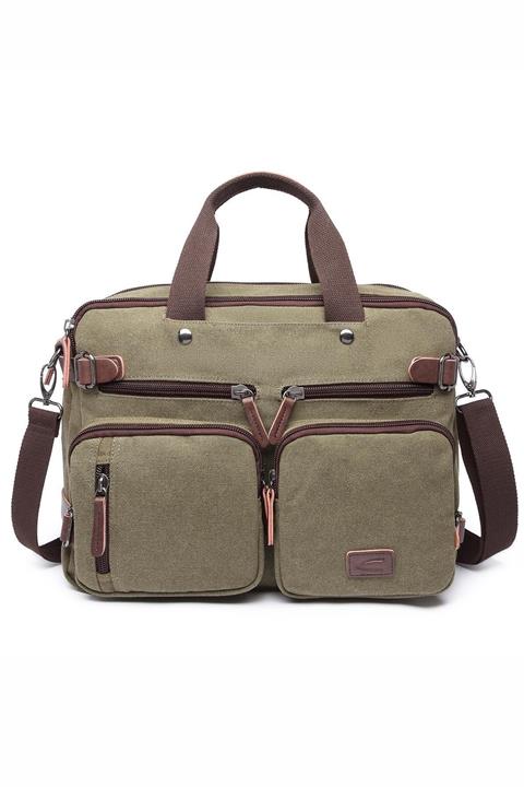 CACTİVE Ctvyb1278-0029 Koyu Yeşil Unısex Evrak Ve Sırt Çantası