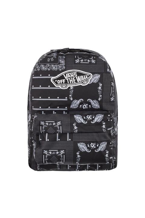 Vans Wm Realm Backpack Kadın Siyah Sırt Çantası Vn0a3uı6cq81