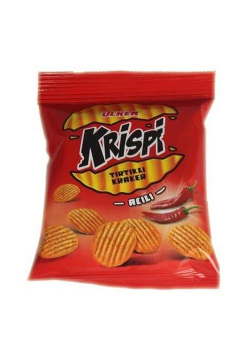 Ülker Krispi Tırtıklı Acılı Kraker 48Gr