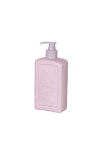 Apiko Shop Plastik Sıvı Sabunluk 500 Ml,banyo ,mutfak, Home Sweet Home Yazılı Sıvı Sabunluk,deterjanlık (pembe)