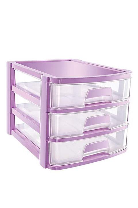 Süper Bag No4 Tonton Çekmece 3 Katlı - Asr2001