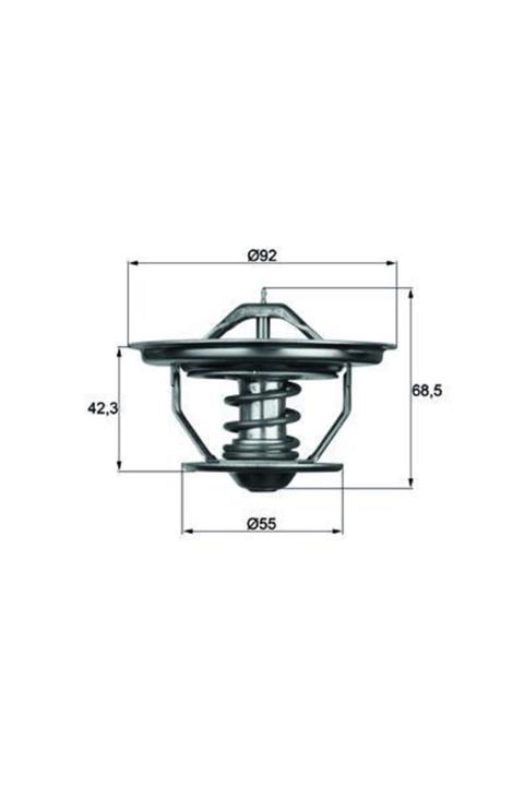 akmirza Termostat 75c Scanıa 112/113 1395856 Tx 35 75