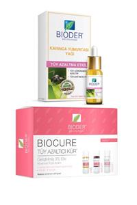 Bioder Tüy Azaltma Etkili Karınca Yumurtası Yağı 30ml + Tüy Azaltıcı Vücut Serum 3x10ml