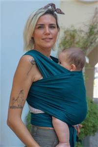 Neko Esnek Wrap Sling - Petrol Yeşili