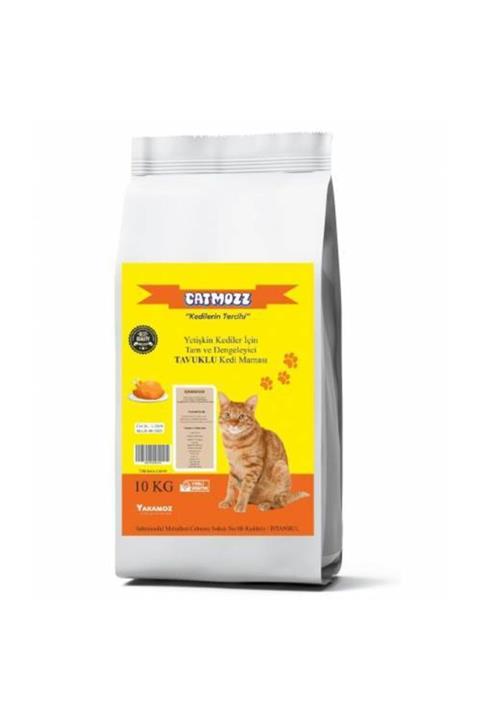 CatMozz Tavuklu Yetişkin Kedi Maması 10 Kg