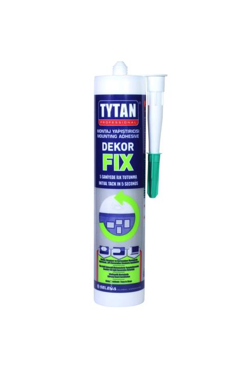 TYTAN Dekor Fix Strafor Montaj Yapıştırıcısı Silikon Tavan Kaplama 310 ml