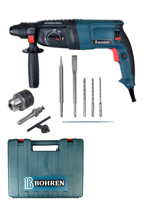 BOHREN - 3000 W Kırıcı Delici 5 Üç Hediye Hammer Dril Darbeli Matkap.