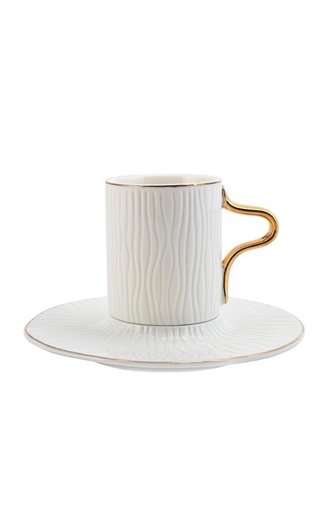 Karaca Aged 6 Kişilik Kahve Fincan Takımı 80 ml