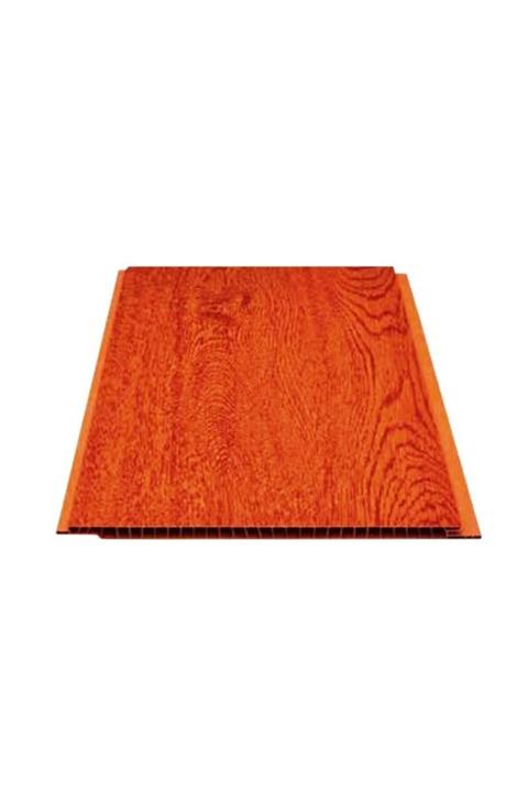 SerProfil Düz Koyu Meşe Plastik Pvc Duvar Tavan Lambiri / 40 Adet 20cm X 1,5 Metre - 12 Metrekare