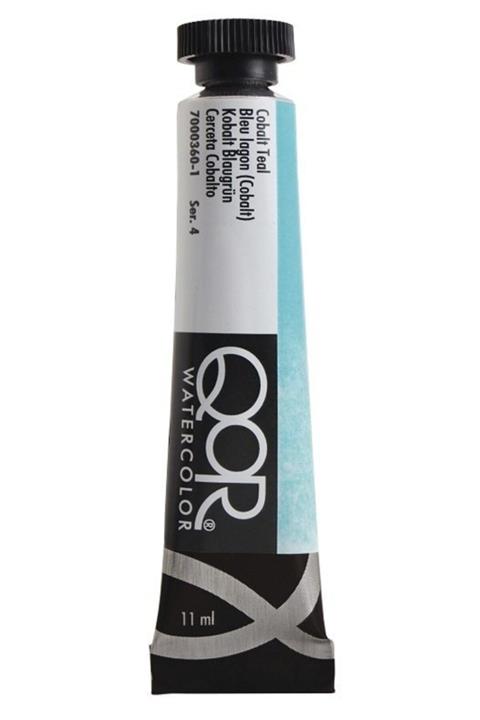 Golden Qor Water Color 11 Ml Seri 4 Cobalt Teal