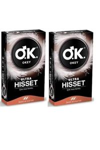 okey prezervatif Ultra Hisset 2'li Paket (20 Adet)