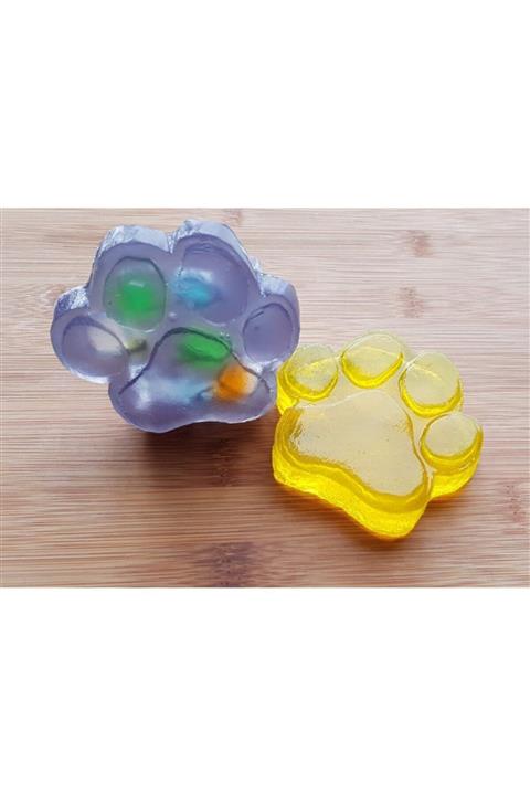 BohemyaNet Şeffaf Patiler Köpek Sabunu-mor