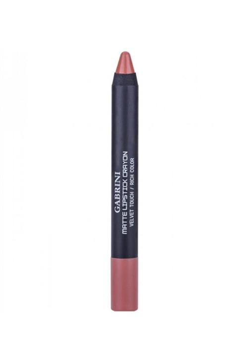 Gabrini Mat Ruj - Matte Lipstick Crayon 06 8696814090065