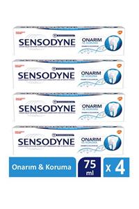 Sensodyne Diş Macunu Onarım Ve Koruma 75 Ml X 4 Adet