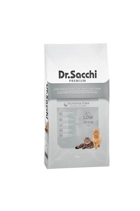 Dr. Sacchi Dr.sacchi Düşük Tahıllı Kısırlaştırılmış Kedi Maması 10 Kg