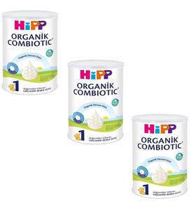 Hipp 1 Organik Combiotic Bebek Sütü 350 Gr 3 Adet