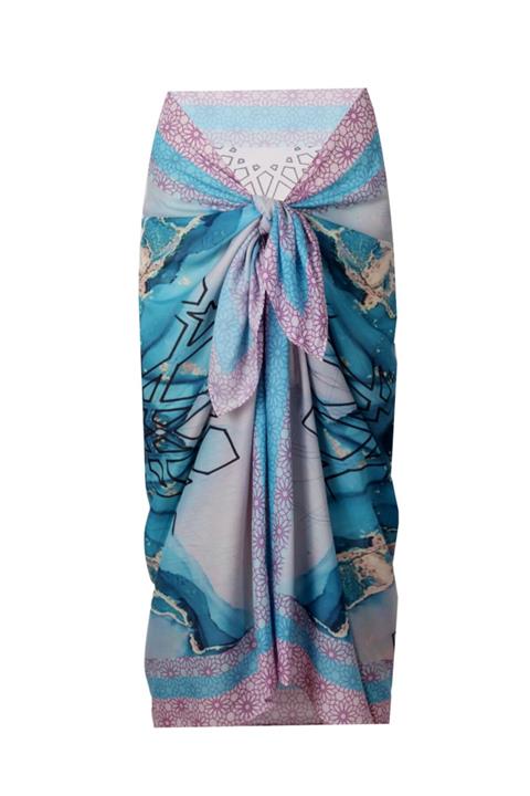 Magness Kadın Mavi Helen Pareo